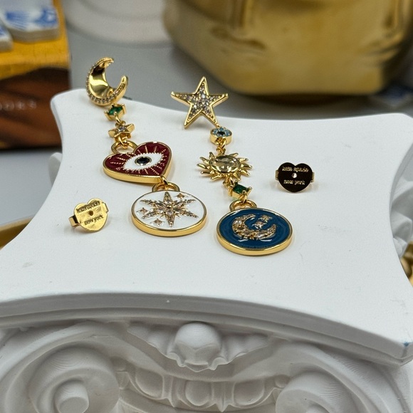 🆕 KATE SPADE 🧿 NWT Like Magic Liner Charm Earrings - Picture 6 of 16